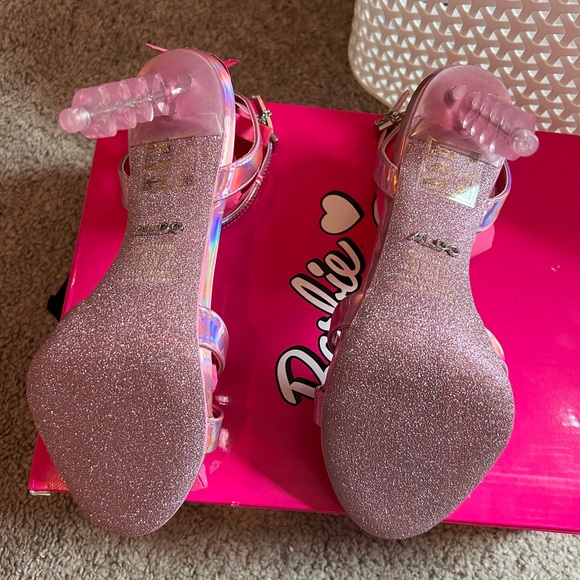 Aldo x Barbie Barbiesandal- Iridescent Pink - Picture 4 of 7